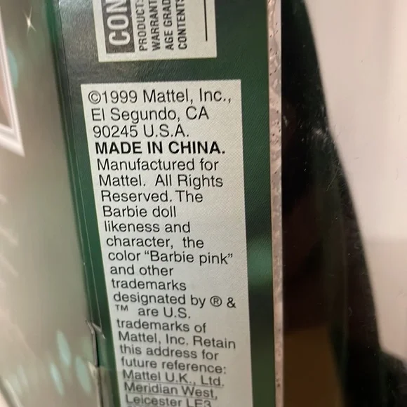 Millennium Princess Teresa Friend of Barbie NIB 2000 Millennium Keepsake Inside - Picture 12 of 13